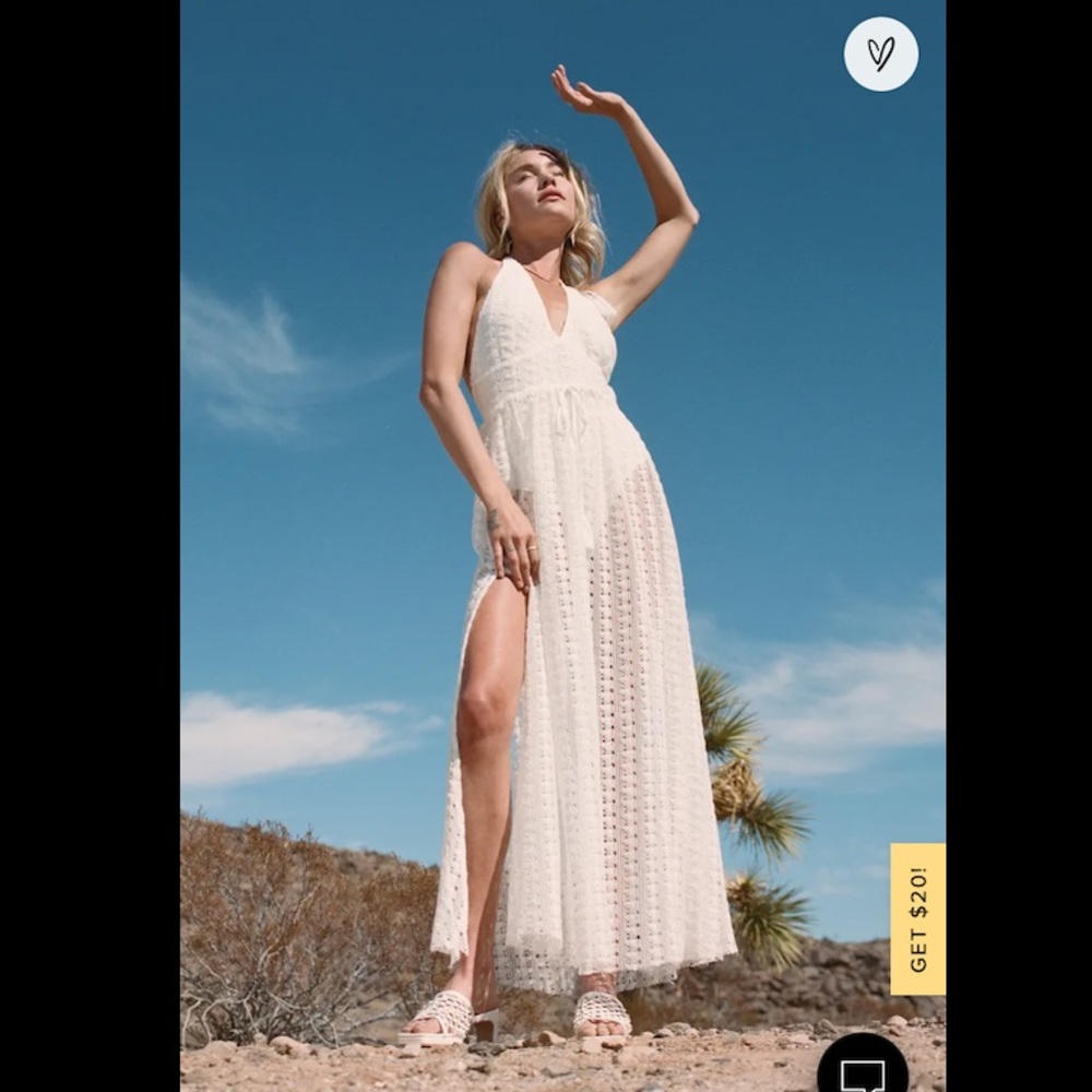 Lulus | SOLD OUT ONLINE Crochet Bodysuit Dress - Picture 3 of 16